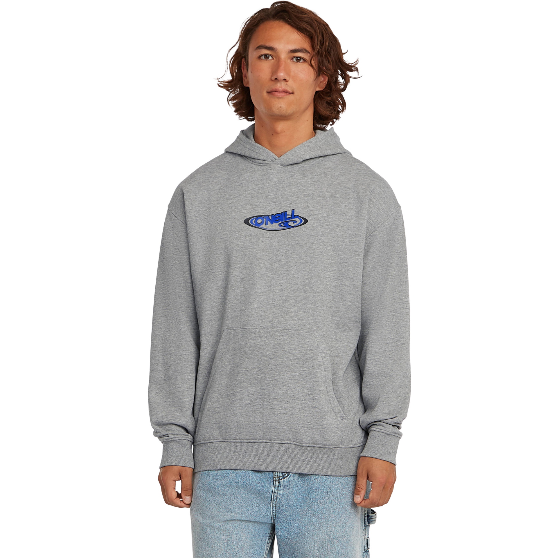 2026 O'Neill Mens Essentials 90's Logo Hoodie 2750173 - Silver Melee